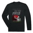 thumbnail image 1 of Carthage College Firebirds Gridiron Long Sleeve T-Shirt, Black - Extra Large, 1 of 1