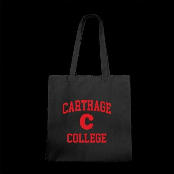 Carthage Firebirds Institutional Seal Tote Bags, Black - One Size