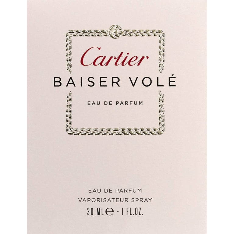 Cartier Baiser Vole EDP for Women, 1 Oz Mini & Travel Size, Lily