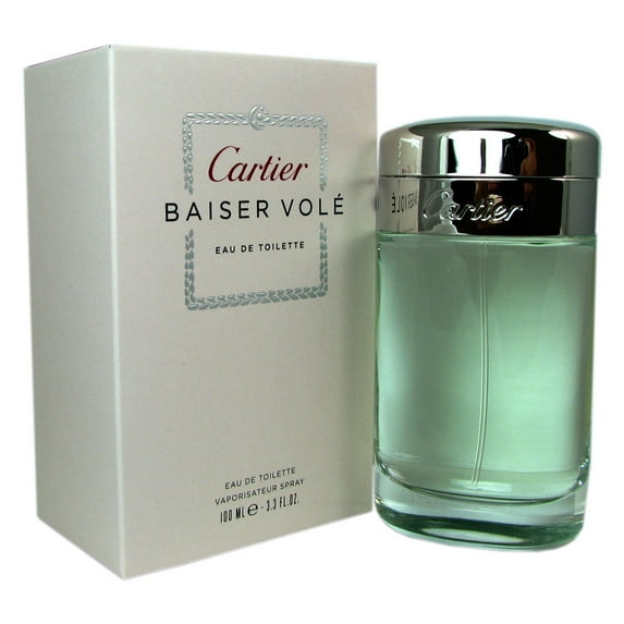 Cartier Baiser Vole by Cartier Eau de Toilette for Women, 3.4 oz