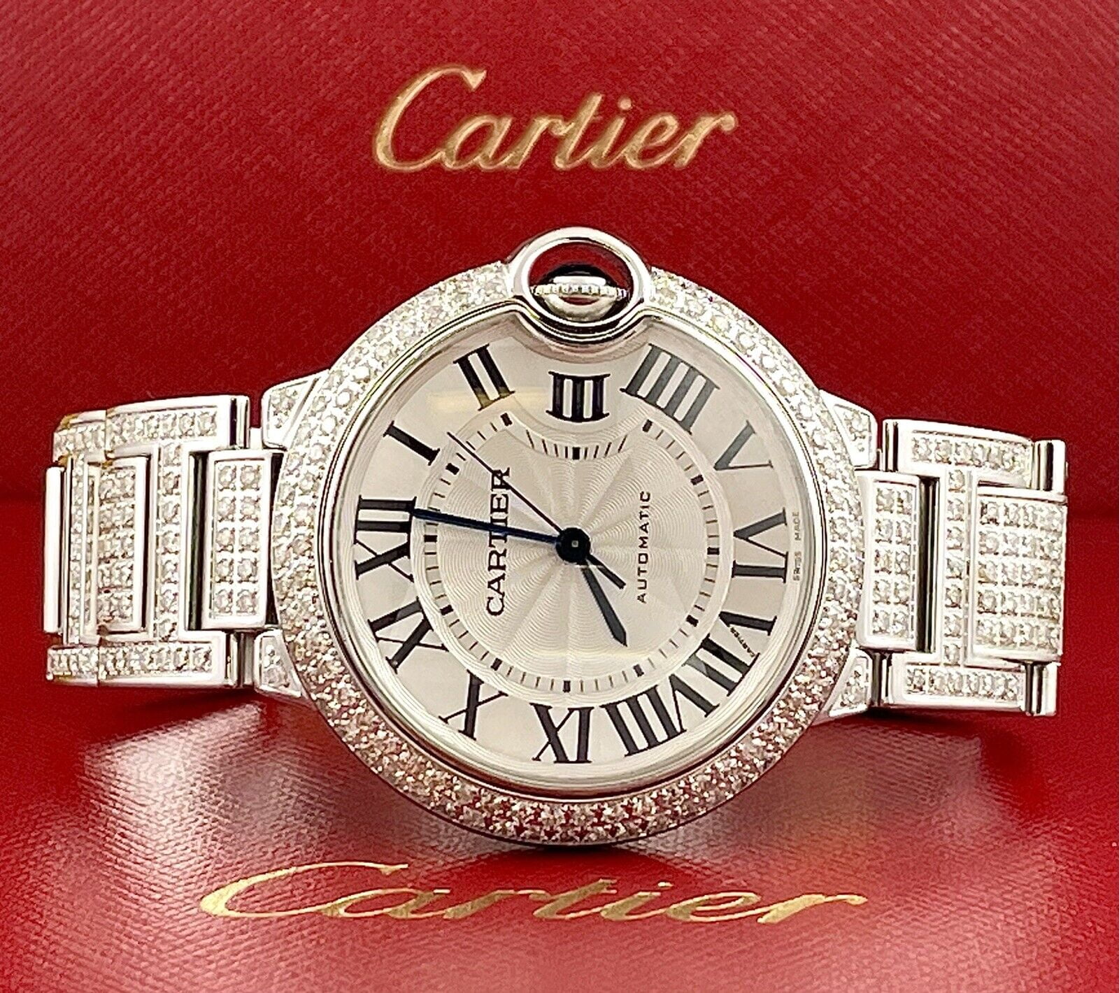Cartier Ballon Bleu 36mm Ladies Watch with 7ct Philippines Ubuy