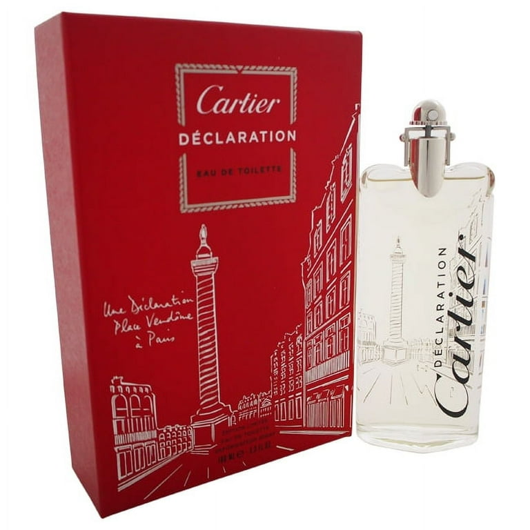 Declaration Eau De Toilette Spray (Limited Edition) By Cartier - 3.4 oz Declaration Eau De Toilette Spray (Limited Edition) By Cartier - 3.4 oz