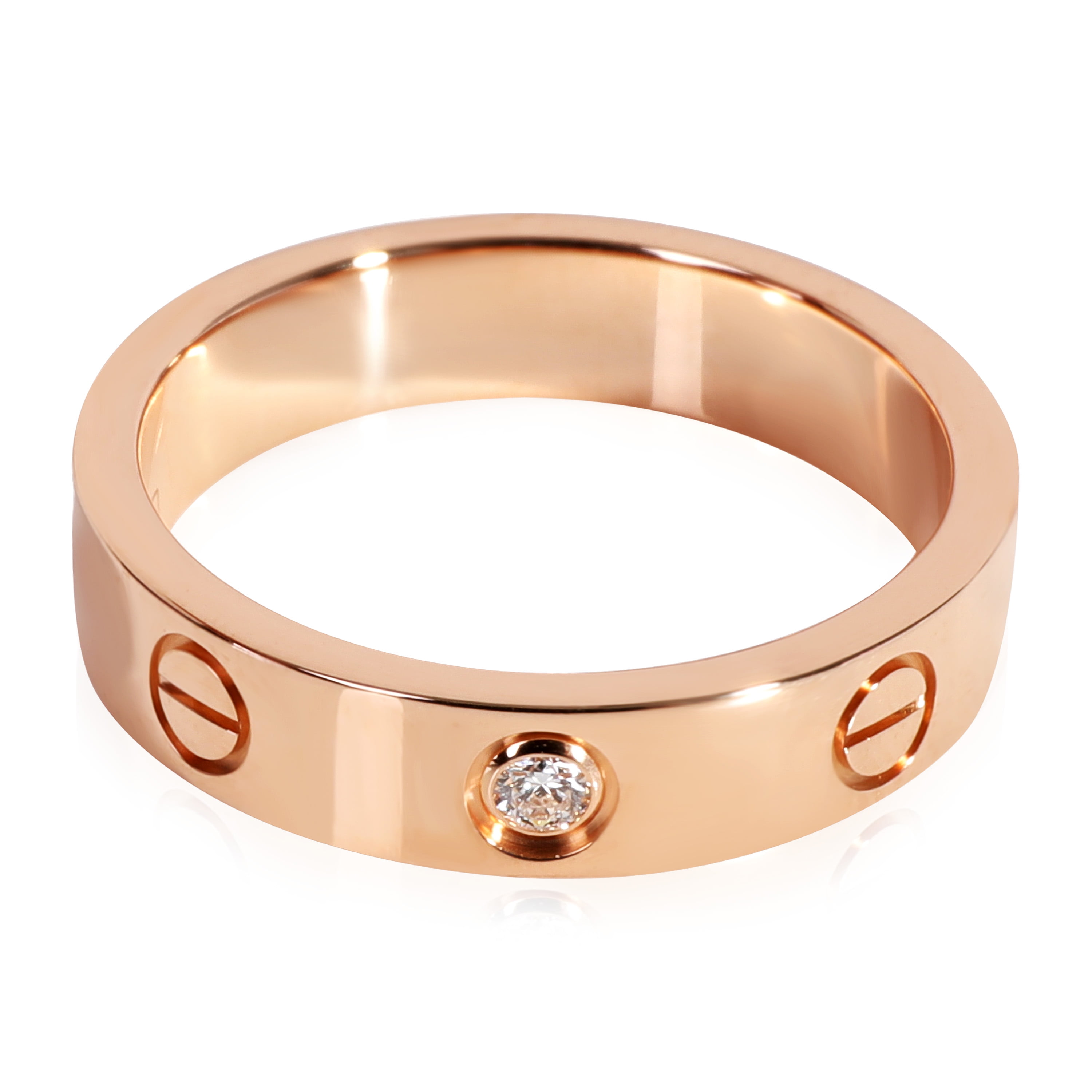 Cartier LOVE Diamond Ring 18k Rose Gold 0.02 CTW Nigeria Ubuy