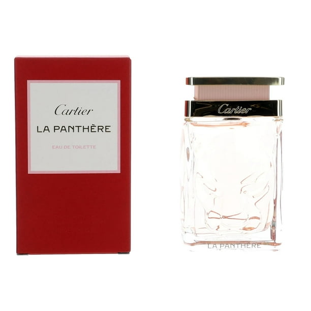 新品Cartier 香水LA PANTHERE La Panthere by Cartier, 3.3 oz EDT Spray for Women - Walmart