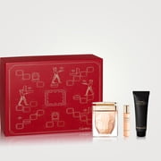 Cartier La Panthere by Cartier Gift Set -- 2.5 oz Eau De Parfum Spray + 0.33 Mini EDP Spray + 1.3 oz Hand Cream for Women