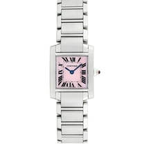 Pre-Owned Cartier Ladies Tank Francaise 25mm X 20mm Stainless Steel Wristwatch