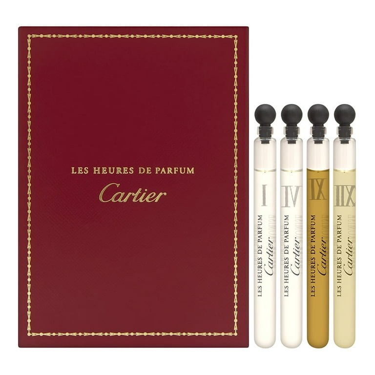 Cartier LES COLLECTIONS DE PARIS 3本セット Cartier Les Heures De Parfum Collection 4 Piece Miniature Set