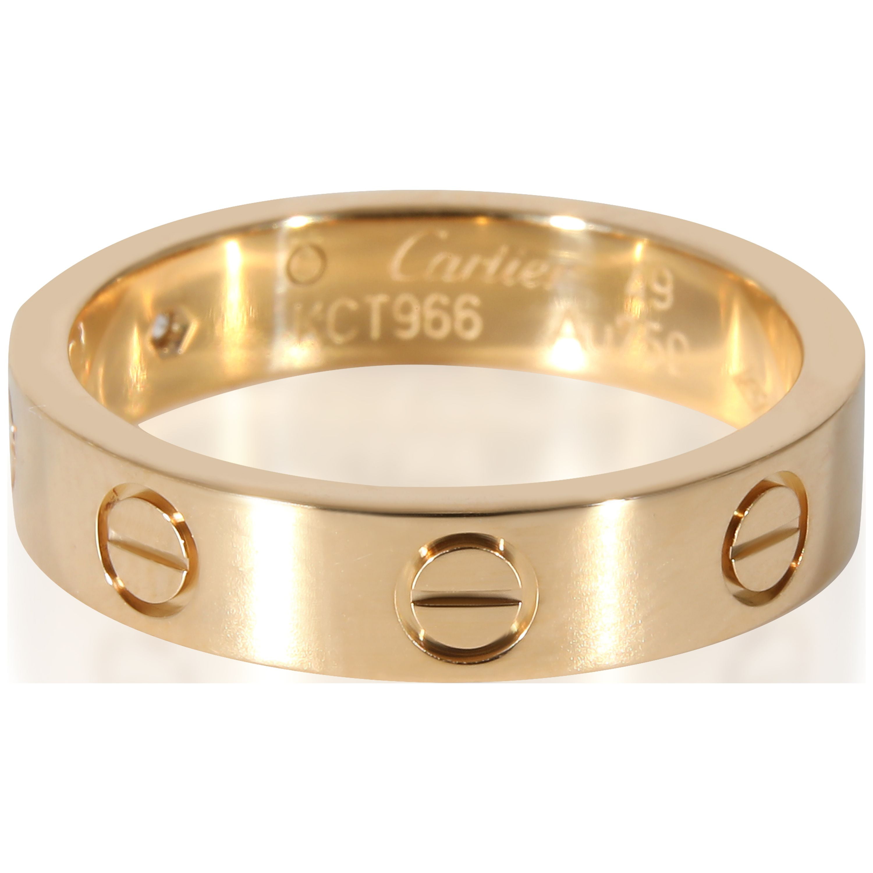 Pre Owned Cartier Love Diamond Wedding Band in 18K Belarus Ubuy