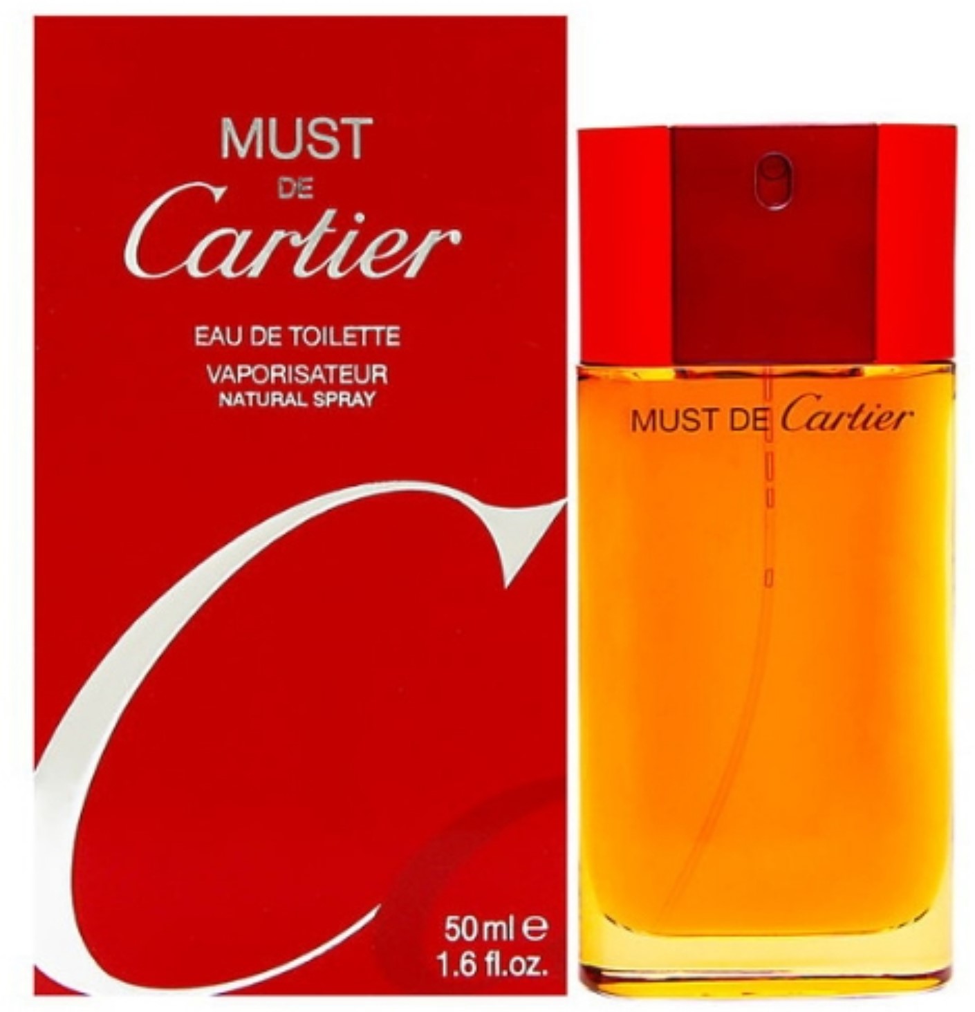 Cartier, Must Eau De Toilette Spray 1.6 oz