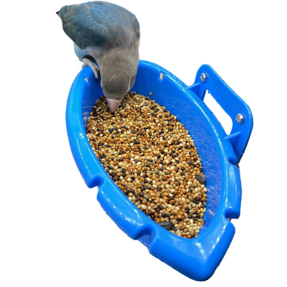 Cartinbon Bird Bath Bowl Bird Shower Bath Bird Bath Dish Space Saving ...