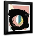 thumbnail image 1 of Cartissi 12x14 Black Modern Framed Museum Art Print Titled - Zen Abstract IV, 1 of 5