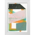 thumbnail image 1 of Cartissi  13x18 White Modern Wood Framed Museum Art Print Titled - Gentle Geo III, 1 of 4