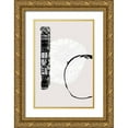 thumbnail image 1 of Cartissi 17x24 Gold Ornate Wood Framed with Double Matting Museum Art Print Titled - Zen Shapes I, 1 of 4