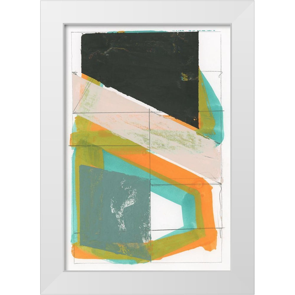 Cartissi 23x32 White Modern Wood Framed Museum Art Print Titled ...