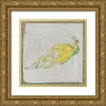 thumbnail image 1 of Cartissi  26x26 Gold Ornate Wood Framed with Double Matting Museum Art Print Titled - Exotic Bird II, 1 of 4