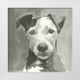 thumbnail image 1 of Cartissi   26x26 White Modern Wood Framed Museum Art Print Titled - A Very Neutral Modern Dog VI, 1 of 4