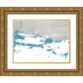 thumbnail image 1 of Cartissi 32x25 Gold Ornate Wood Framed with Double Matting Museum Art Print Titled - Meta Land II, 1 of 4