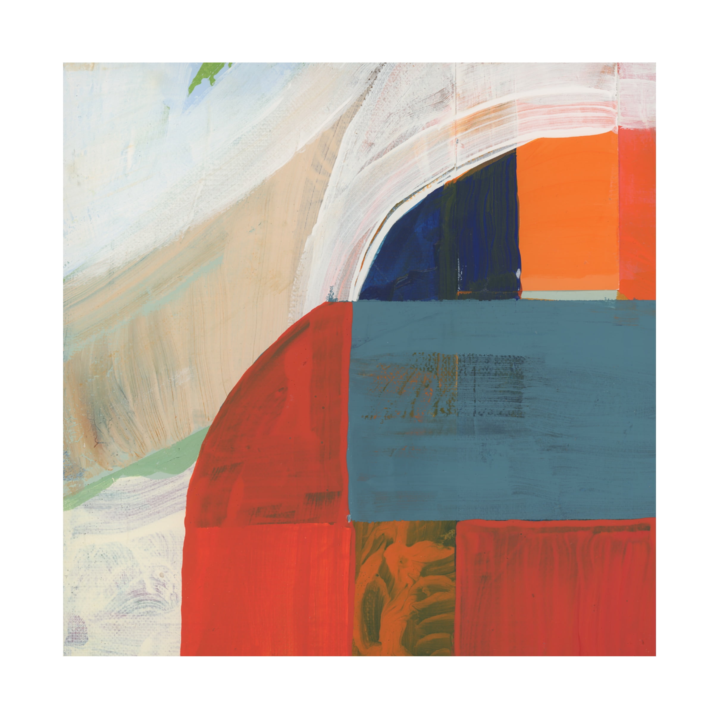 Cartissi 'Blue Orange III' Canvas Art