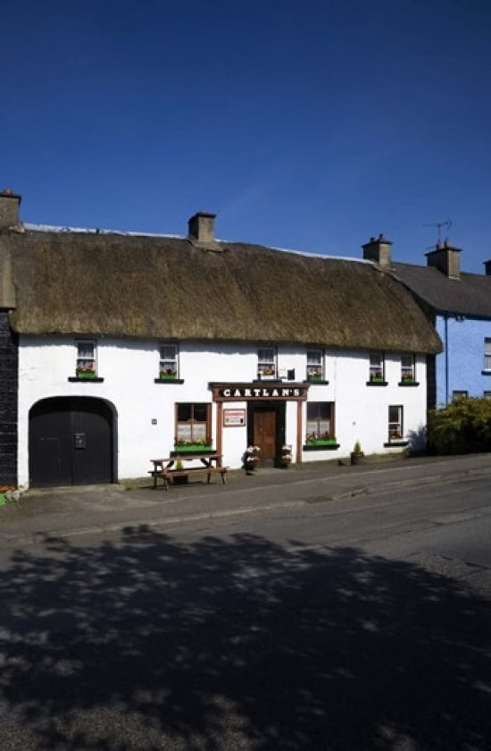 Cartlans Thatched Pub Kingscourt County Cavan Ireland Canvas Art - Panoramic Images (16 x 24)