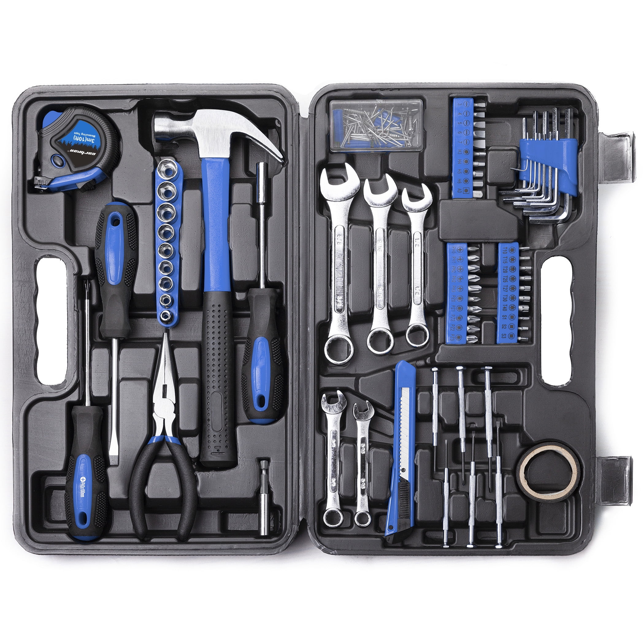 CARTMAN 148 Piece Tool Set, General Household Hand Tool Kit