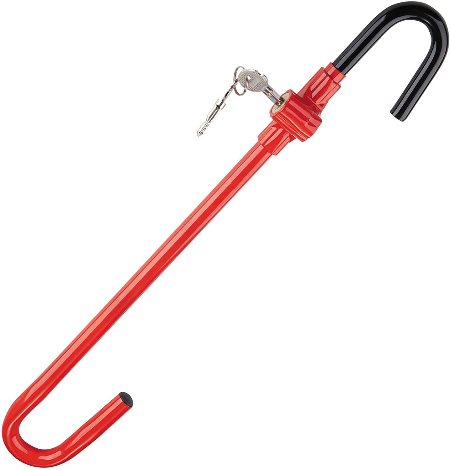 The Club LX Clear Steering Wheel Lock