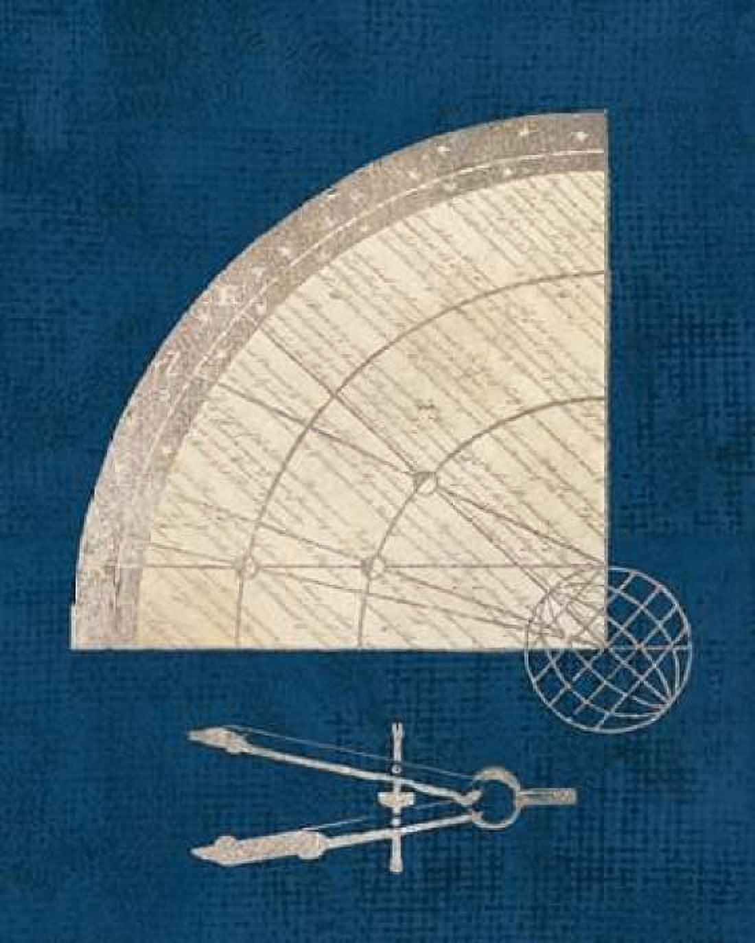 Cartographers Set Coastal Blue Canvas Art - Sam Appleman (20 x 24)