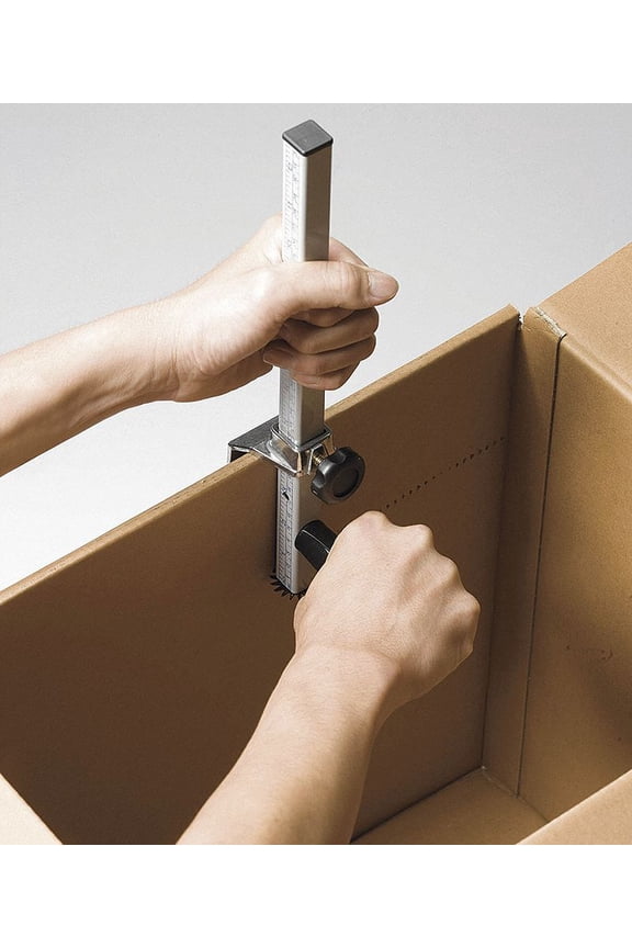 Carton Box Sizer, For Use With Corrugated Boxes