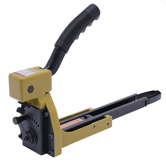 Carton Stapler with 50 Staples Capacity, Ergonomic Handle with Non-Slip Grip, Adjustable Stapling, Heavy-Duty Steel Construction for Reliable and Efficient Use