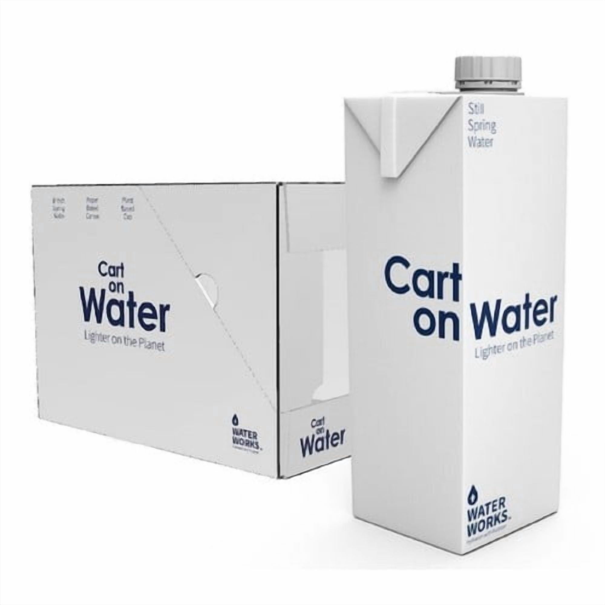 Carton Water Local Spring Water in a Box 12 x 1L, British Import (Pack of 2)