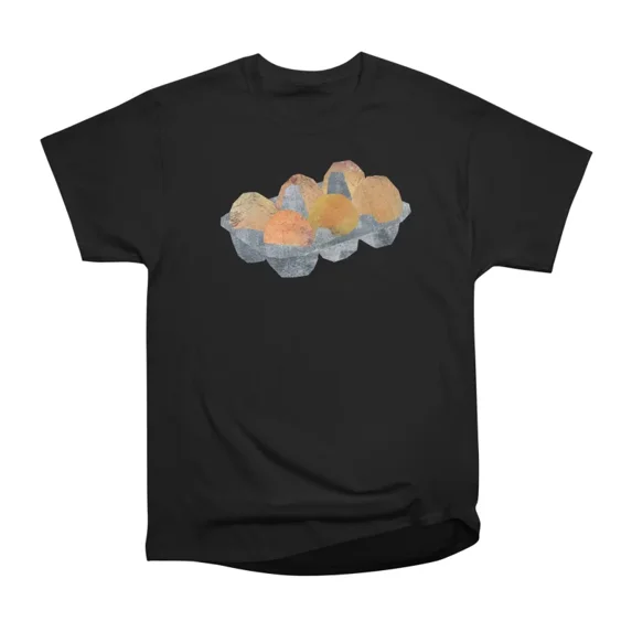 Carton of eggs 6 T-Shirt Tee Gift For Him Merch For Her Apparel For ...