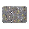 thumbnail image 1 of Cartonn Looney Tunes Diatomaceous Mat Rubber Anti Slip Floor Mat Diatom Mud Doormat Super Absorbent Bath Mat Rug 15.7x23.6in, 1 of 7