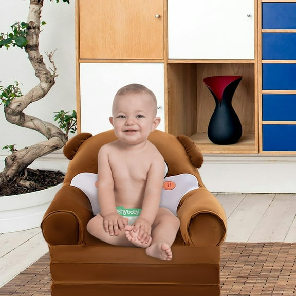 Cartoon 3 Layer Foldable Kids Sofa Multifunctional Chair For Boys & Girls ( Themed Soft Seat) Sofa Cover Home Decor