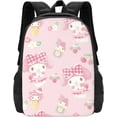 thumbnail image 1 of Cartoon 3d Print Backpack My Bunny Melody Backpack Lightweight Travel Laptop Bag Adults Daypack, 1 of 9