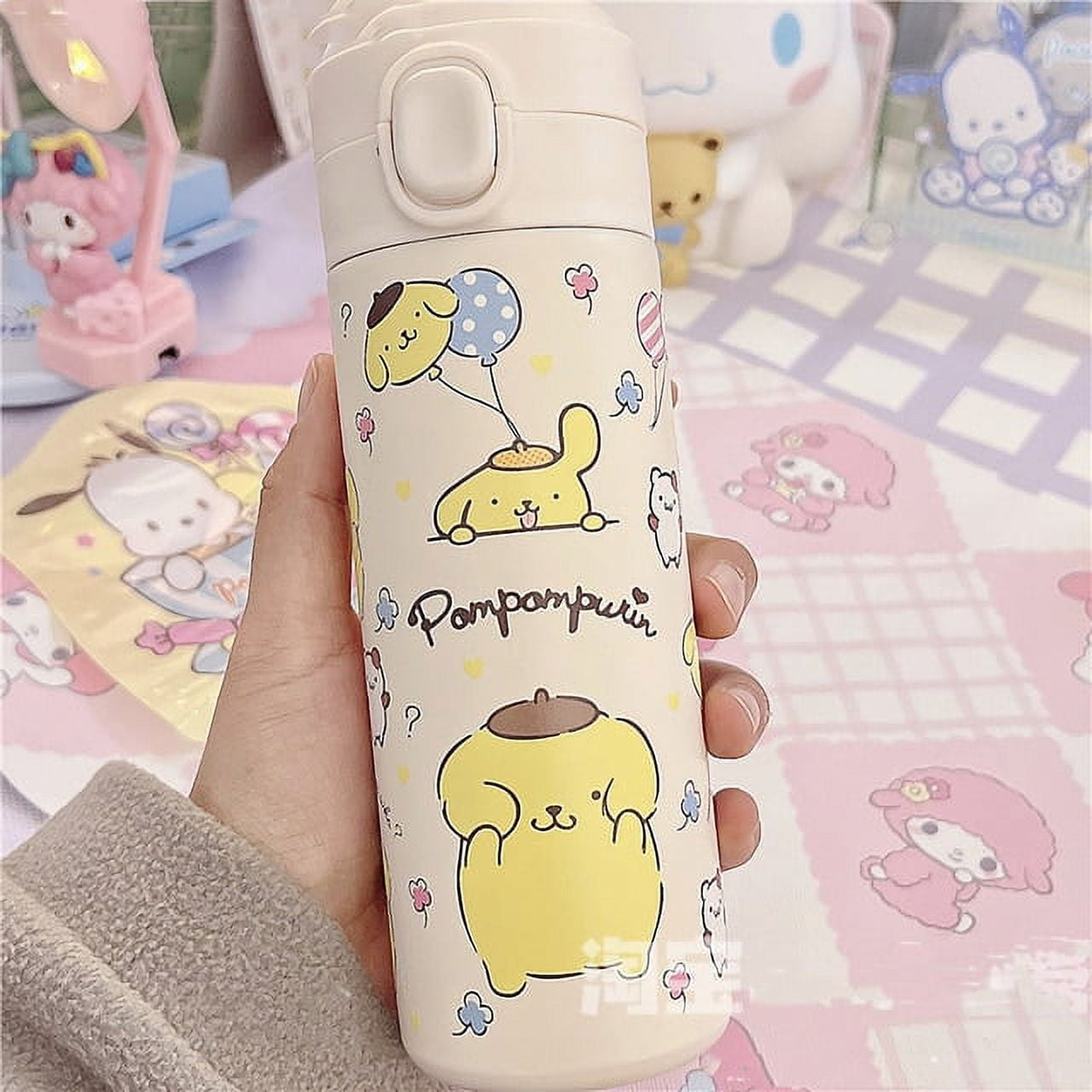 Cartoon 420ML Sanrioed My Melody Cinnamoroll Kuromi Pom Pom Purin 304 ...