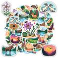 thumbnail image 1 of Cartoon Adventure Stickers Animal Kids Stickers Toy DIY Stickers for Phone Luggage Laptop, 1 of 9