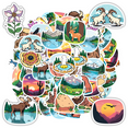 thumbnail image 1 of Cartoon Adventure Stickers Animal Kids Stickers Toy DIY Stickers for Phone Luggage Laptop, 1 of 9