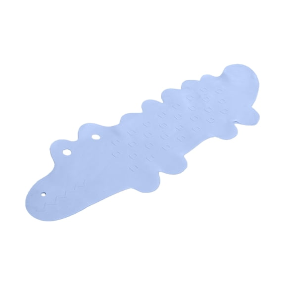 Cartoon Alligator Bath Mat NonSlip Waterproof Pad for Shower and Tub Home Use
