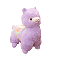 thumbnail image 1 of Cartoon Alpaca Plush Toys 19.7'' Soft Soothing Llama Stuffed Animal Doll Prety Home Decor Cute Gift, 1 of 13
