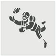 thumbnail image 1 of Cartoon American Football Catching Ball DIY Cookie Wall Craft Stencil - 7.0 Inch, 1 of 5