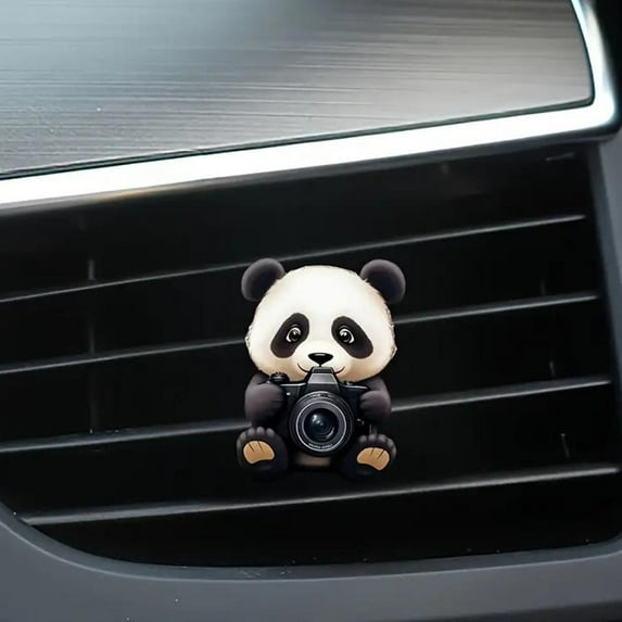 Cartoon Animal Car Vent Clip - Cute Freshener Diffuser, AC Outlet Decor for Interior