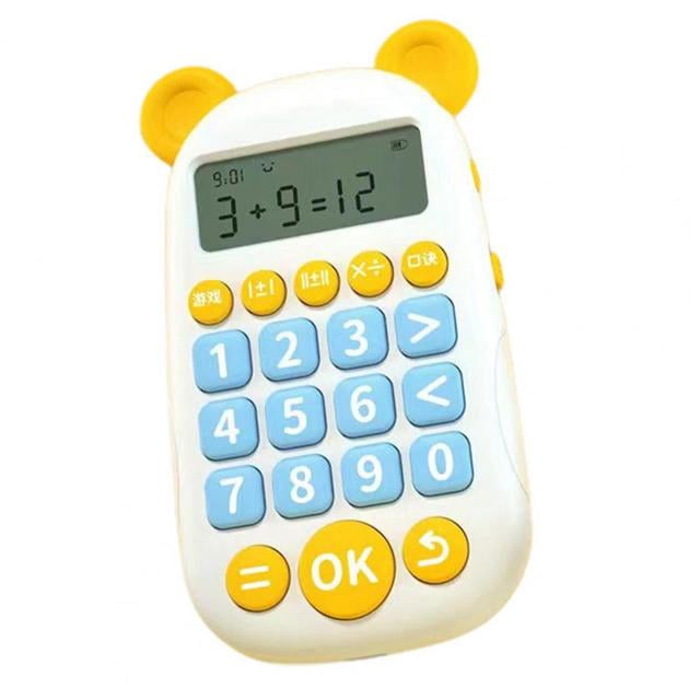 Cartoon Animal Children Kids Calculator 2 Million Question Bank ...