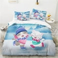 Cartoon Animal Duvet Cover Kawaii Animals Bedding Set For Toddler Child