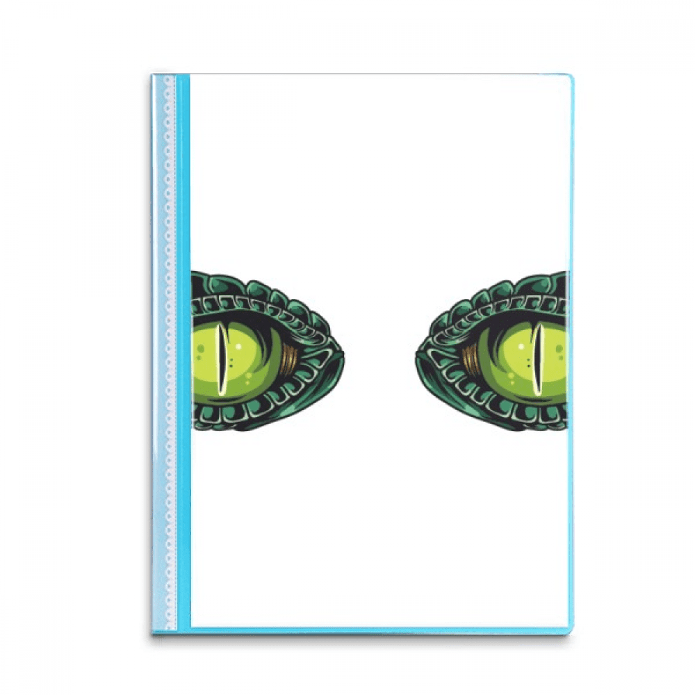 Cartoon Animal Eye Decoration Book Sheet Protectors Portfolio Binder ...