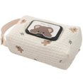 thumbnail image 1 of Cartoon Animal Flip Cover Wet Wipes Case Car Hanging Tissue Storage Box Removable Napkin Storage Hanging Wipes Box, 1 of 7
