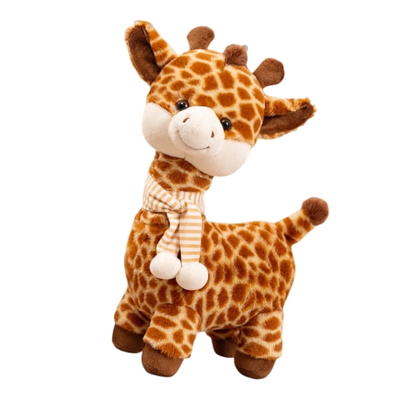 Cartoon Animal Giraffe Hugging Doll Toddlers Present Comfort Toy Figure