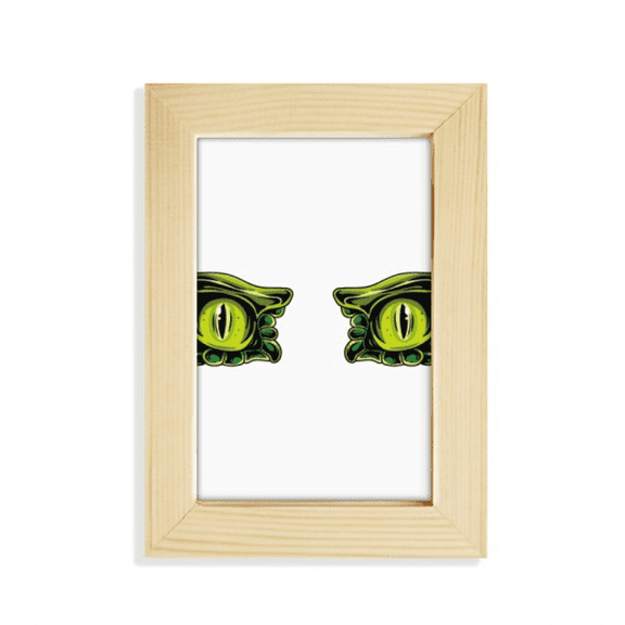 Cartoon Animal Monster Eye Decoration Desktop Display Photo Frame Picture Art Painting 5x7 inch