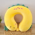thumbnail image 1 of Cartoon Animal Neck Support Pillow, Memory Foam Neck Pillow, U-Shaped Kids Travel Pillow, Portable Cushion for Car Airplane Train Office Home, 1 of 7