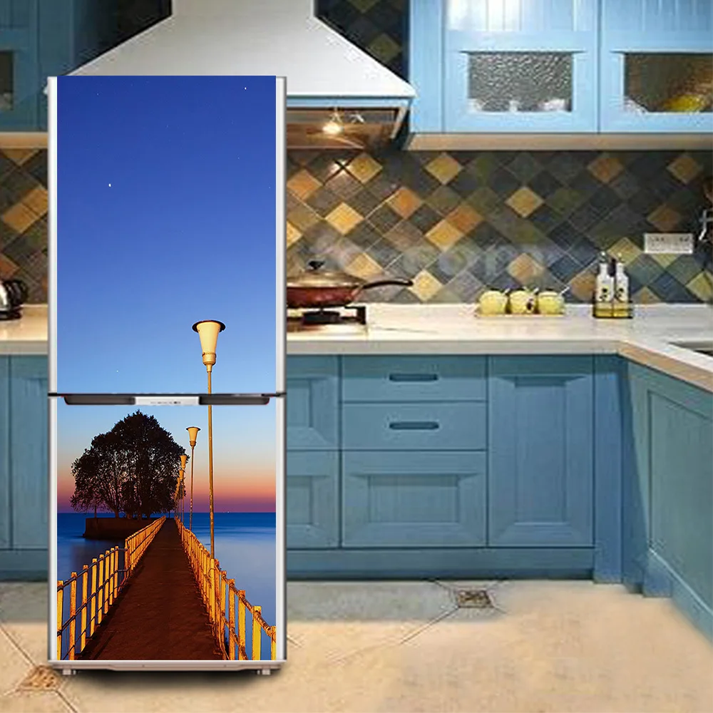 Cartoon Animal Refrigerator Lovely Wildlife Fridge Stickers PVC