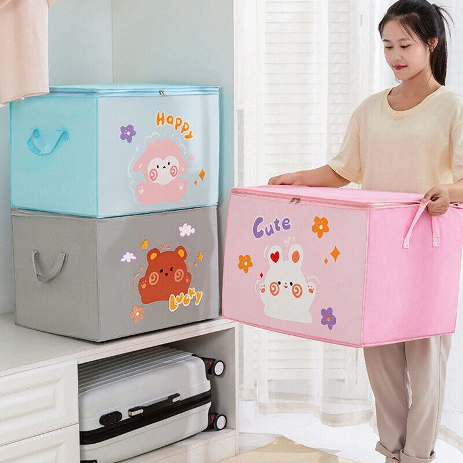Cartoon Animal Storage Box Cube Foldable Storage Boxes Kids Toy