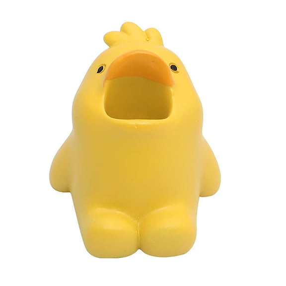 Cartoon Animal Toothbrush Holder for Bathroom with Open Mouth Design Unique Home Accessory Idea